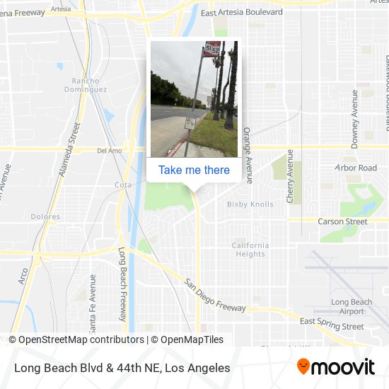 Long Beach Blvd & 44th NE map