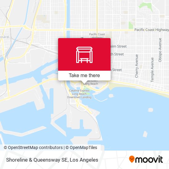 Shoreline & Queensway SE map