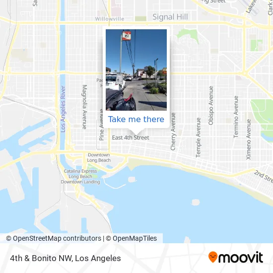 4th & Bonito NW map