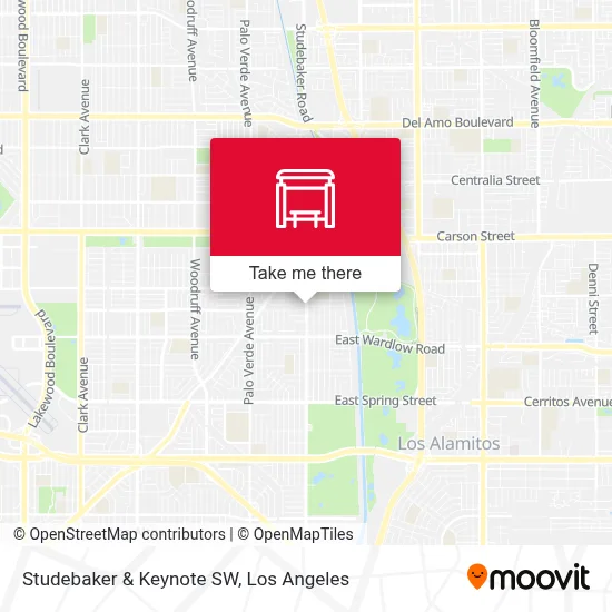 Studebaker & Keynote SW map