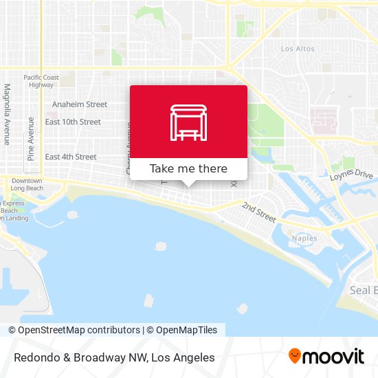Redondo & Broadway NW map