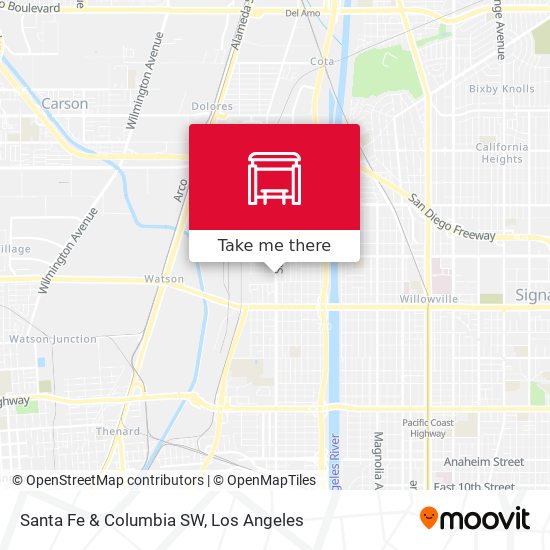 Mapa de Santa Fe & Columbia SW