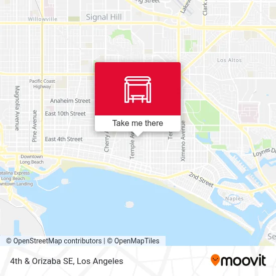 4th & Orizaba SE map