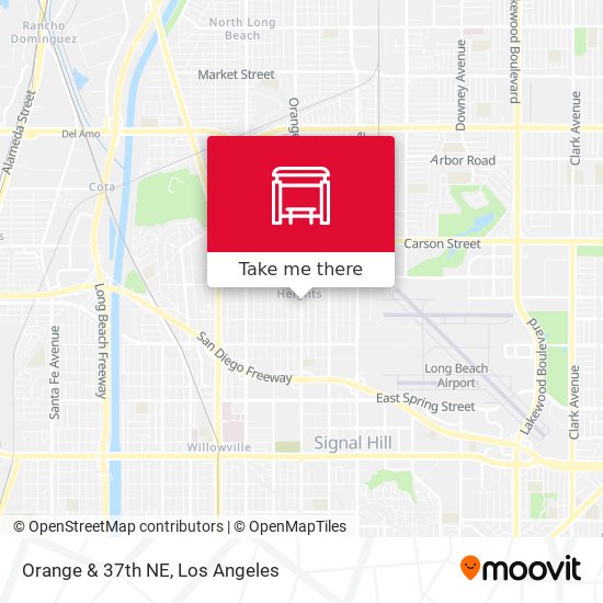 Mapa de Orange & 37th NE