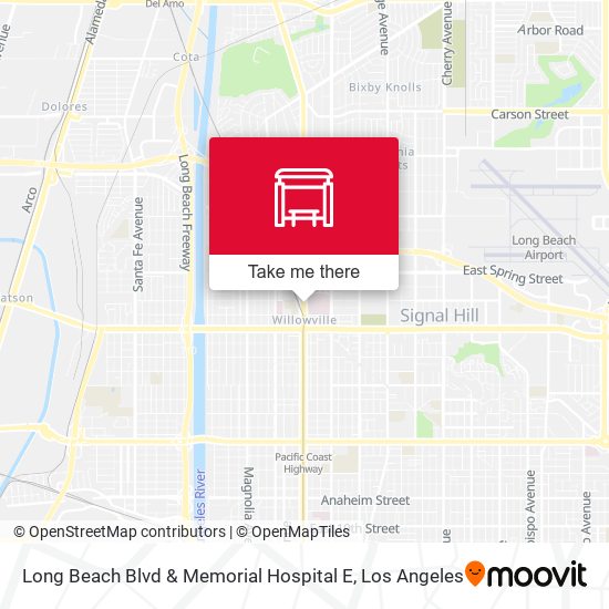 Mapa de Long Beach Blvd & Memorial Hospital E