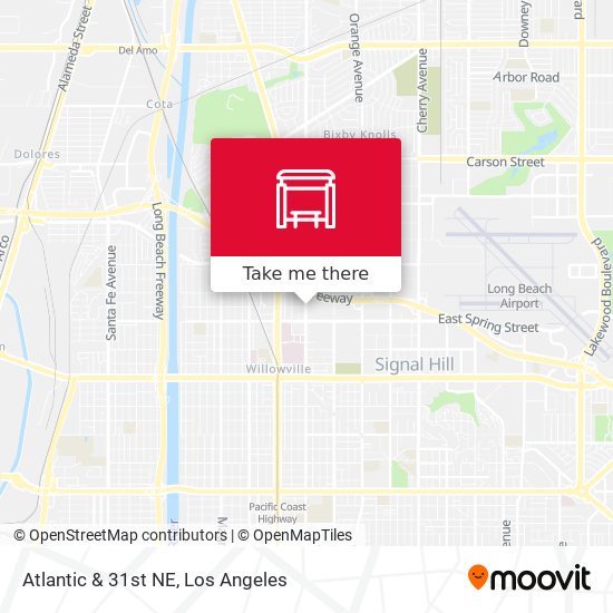 Atlantic & 31st NE map