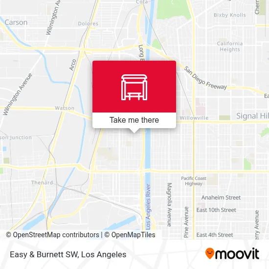 Easy & Burnett SW map