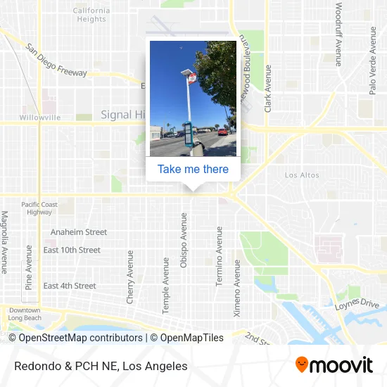Redondo & PCH NE map