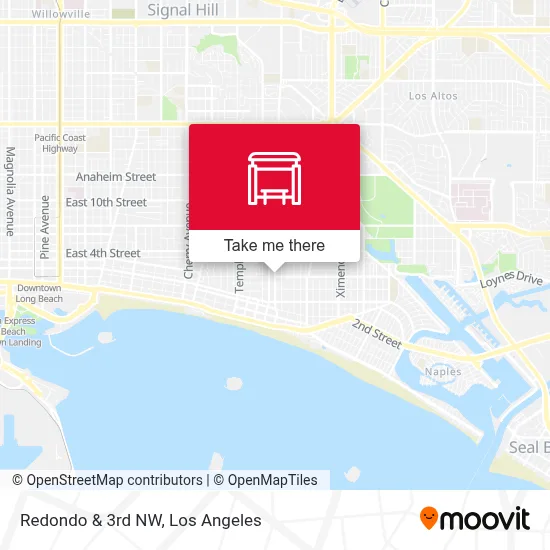 Redondo & 3rd NW map