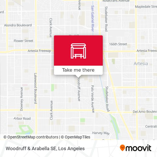 Mapa de Woodruff & Arabella SE