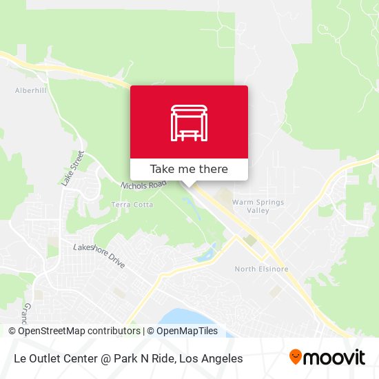 Le Outlet Center @ Park N Ride map
