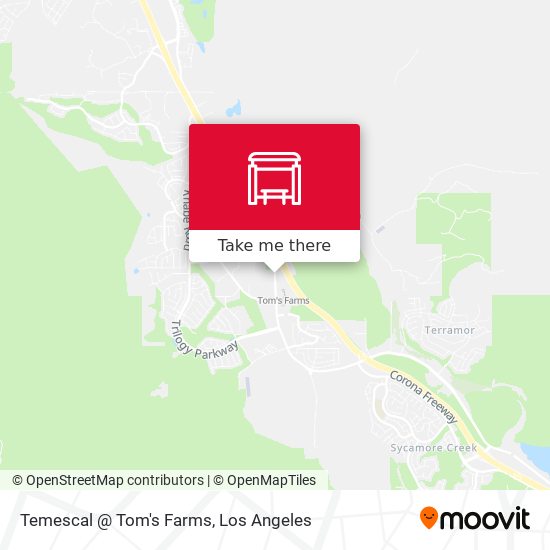 Temescal @ Tom's Farms map