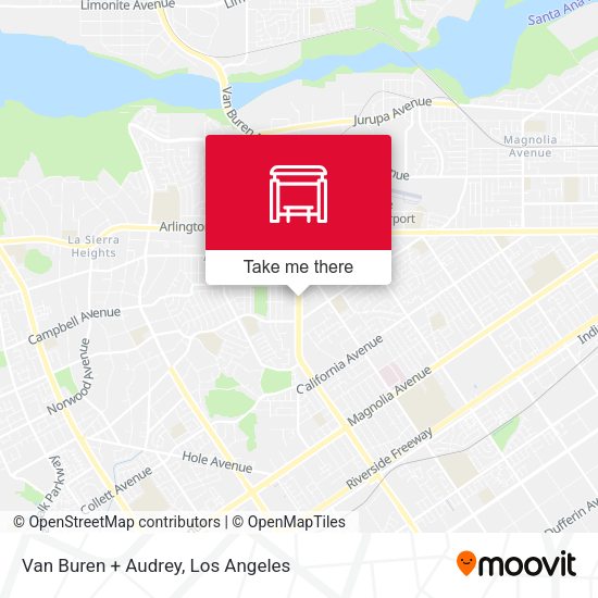 Van Buren + Audrey map