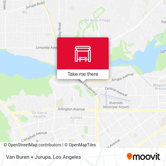 Mapa de Van Buren + Jurupa