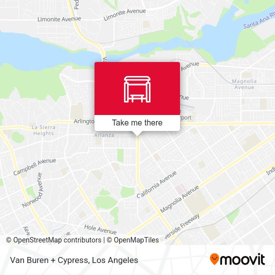 Van Buren + Cypress map