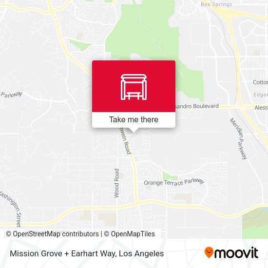 Mapa de Mission Grove + Earhart Way