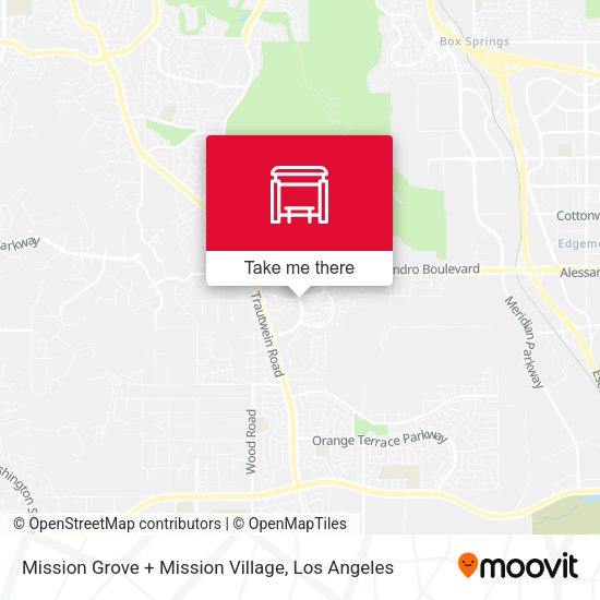 Mission Grove + Mission Village map