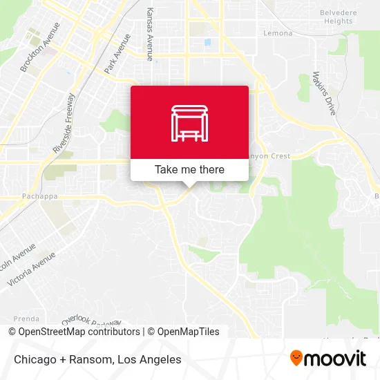 Chicago + Ransom map