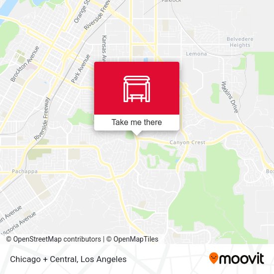 Mapa de Chicago + Central