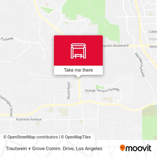 Mapa de Trautwein + Grove Comm. Drive