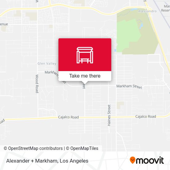 Alexander + Markham map