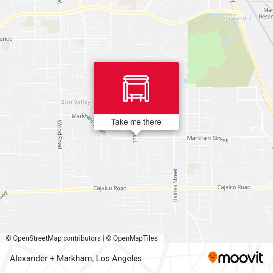 Mapa de Alexander FS Markham