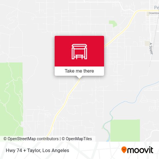 Hwy 74 + Taylor map