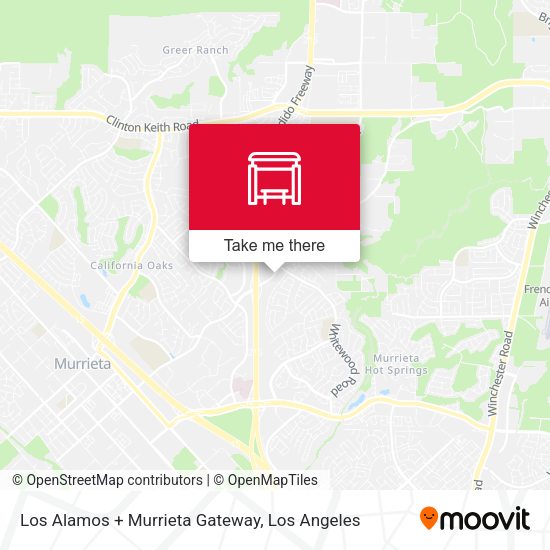 Mapa de Los Alamos + Murrieta Gateway