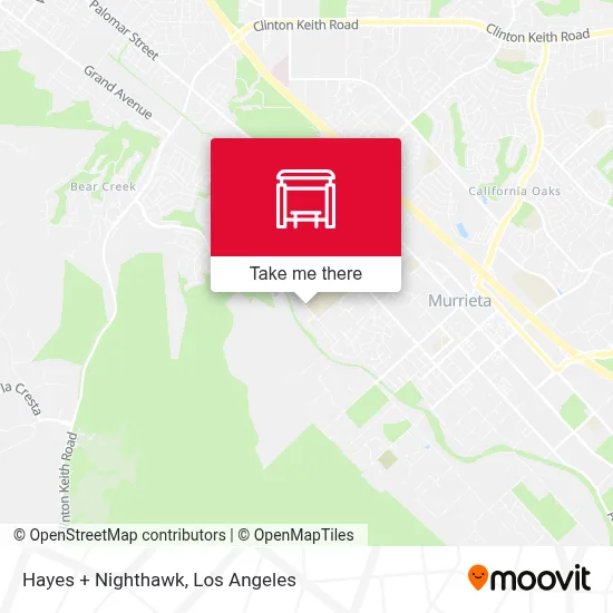 Hayes + Nighthawk map