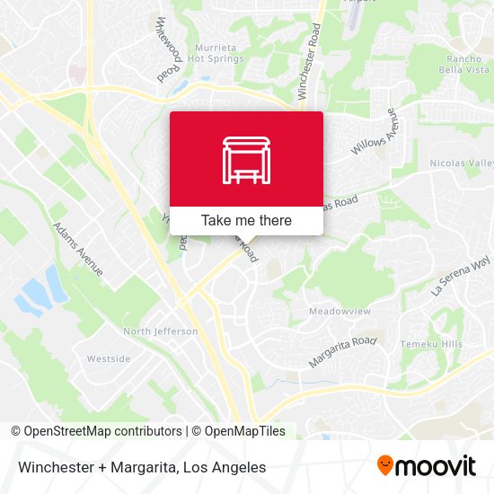 Winchester + Margarita map