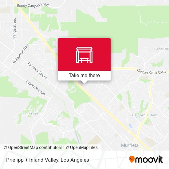 Prielipp + Inland Valley map