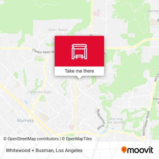 Whitewood + Busman map
