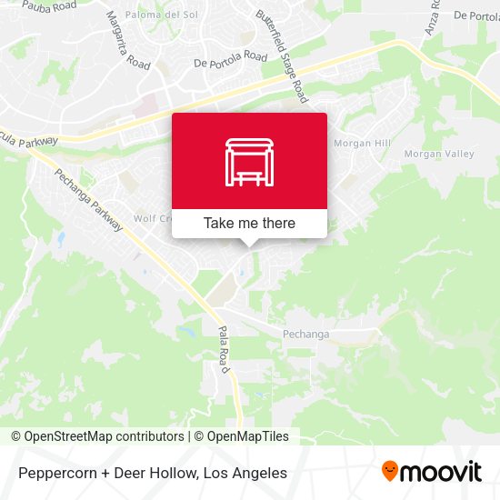 Peppercorn + Deer Hollow map