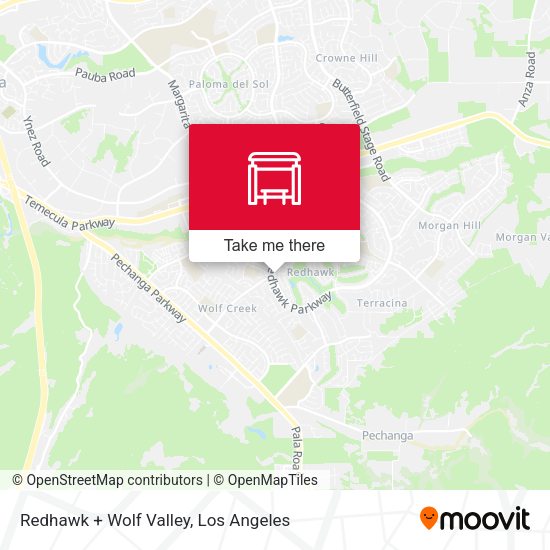 Redhawk + Wolf Valley map