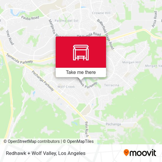 Redhawk + Wolf Valley map