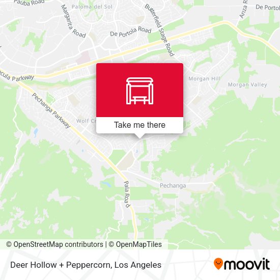 Mapa de Deer Hollow + Peppercorn