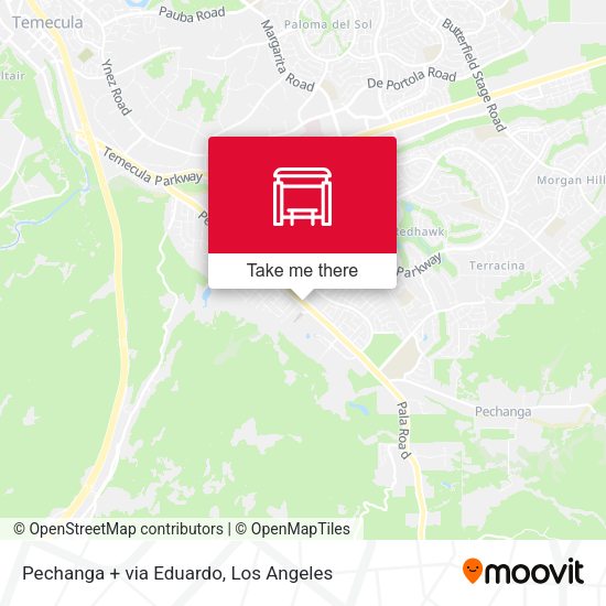 Pechanga + via Eduardo map