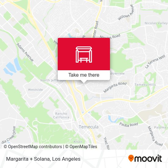 Mapa de Margarita + Solana