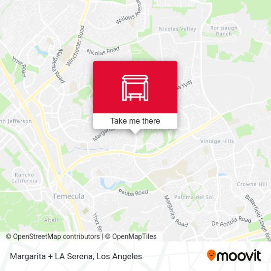 Margarita + LA Serena map