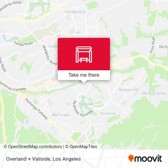 Mapa de Overland + Vailside