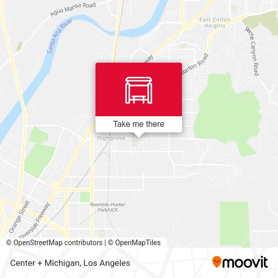 Mapa de Center + Michigan