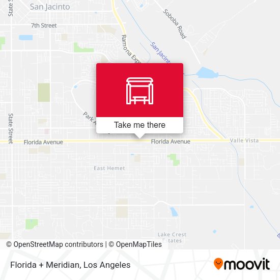 Florida + Meridian map