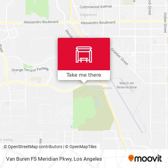 Mapa de Van Buren FS Meridian Pkwy