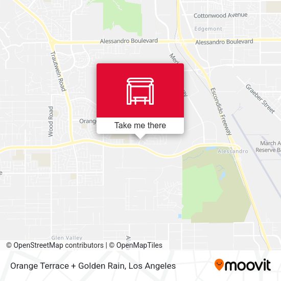 Orange Terrace  + Golden Rain map