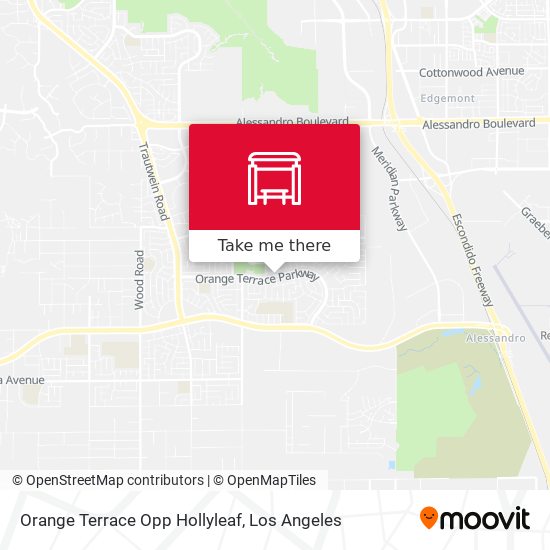 Mapa de Orange Terrace Opp Hollyleaf