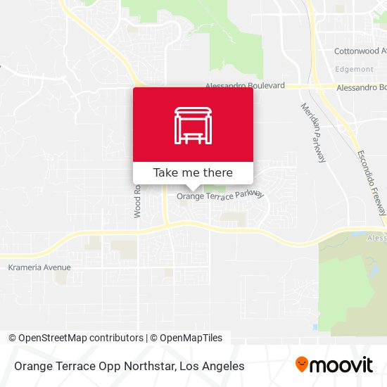 Mapa de Orange Terrace Opp Northstar
