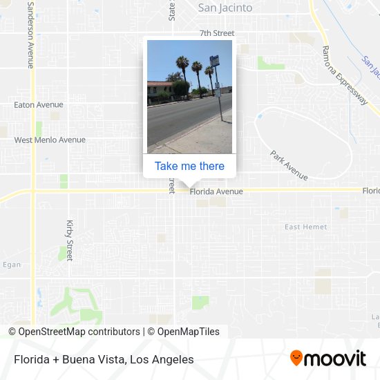 Florida + Buena Vista map