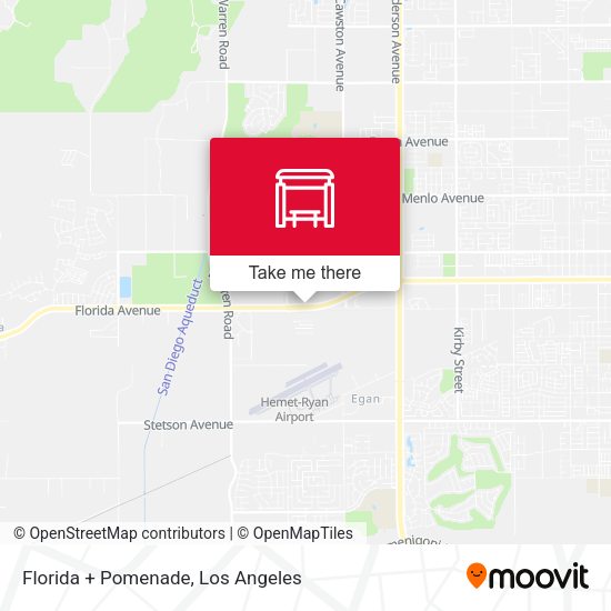 Mapa de Florida + Pomenade