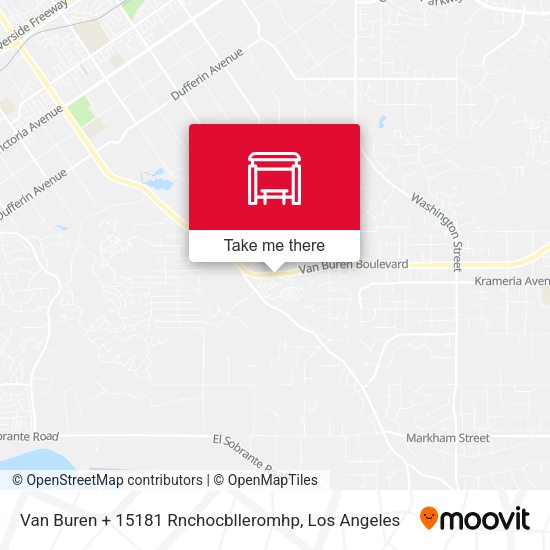 Mapa de Van Buren + 15181 Rnchocblleromhp