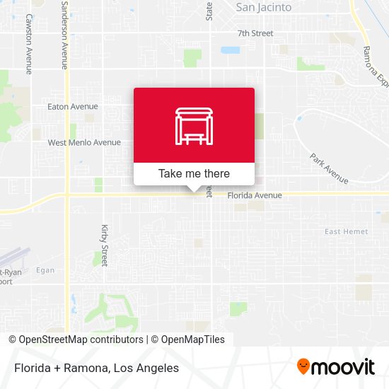 Florida + Ramona map